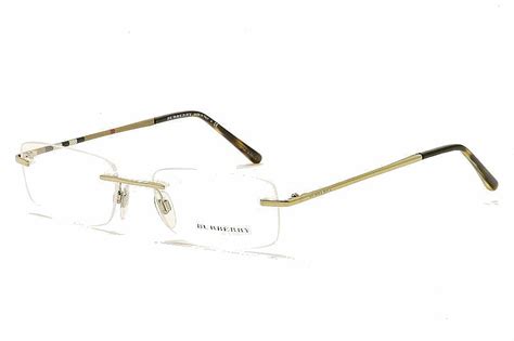 burberry rimless glasses|burberry glasses frames.